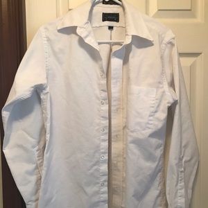 Mens Arrow Company button down dress shirt white